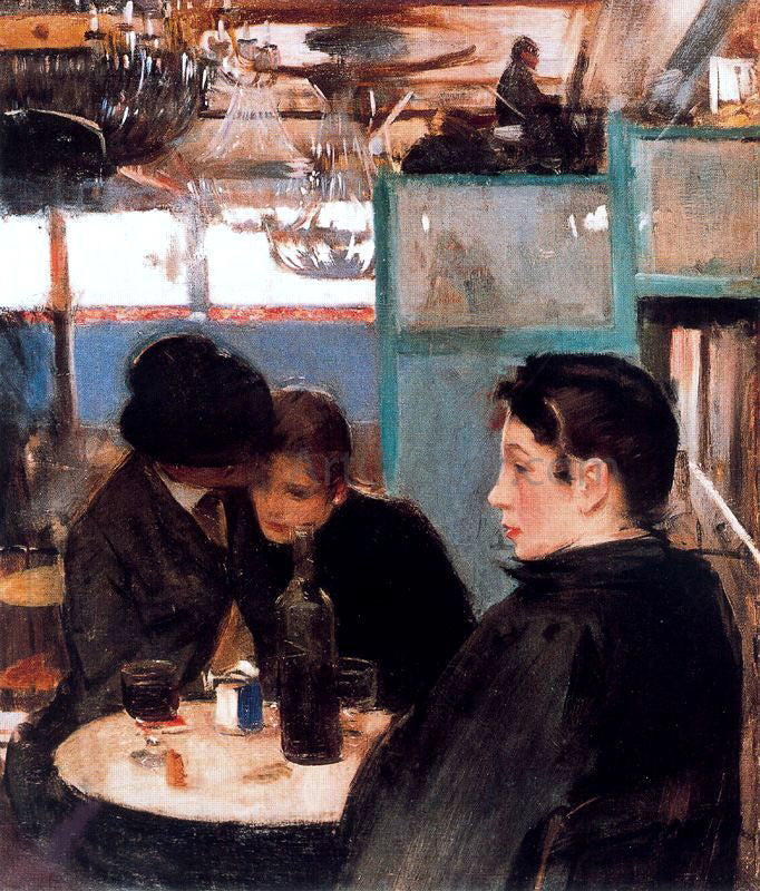 Ramon I Carbo Cafe de Paris - Hand Painted Oil Painting