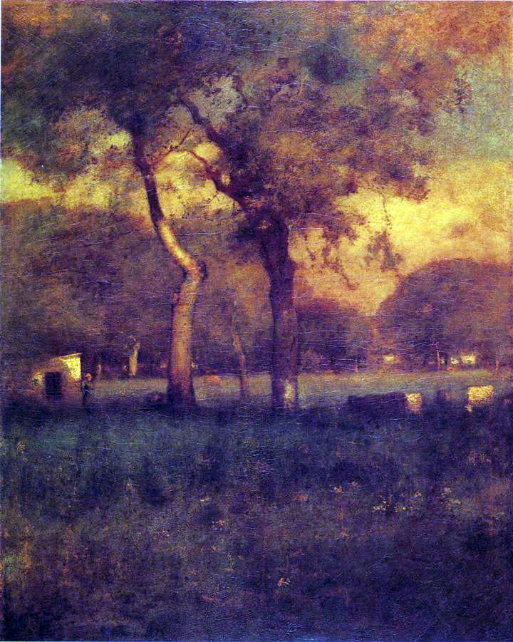 George Inness California - Hand Painted Oil Painting