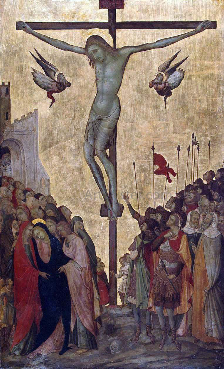 Ugolino Lorenzetti Calvary - Hand Painted Oil Painting