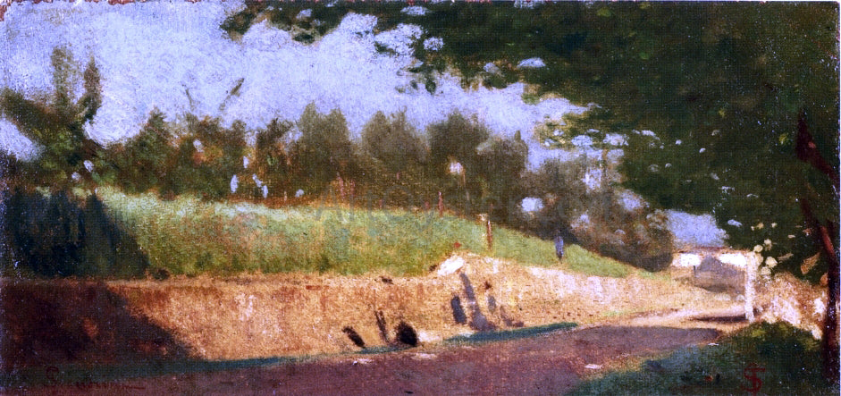 Telemaco Signorini Campagna - Hand Painted Oil Painting