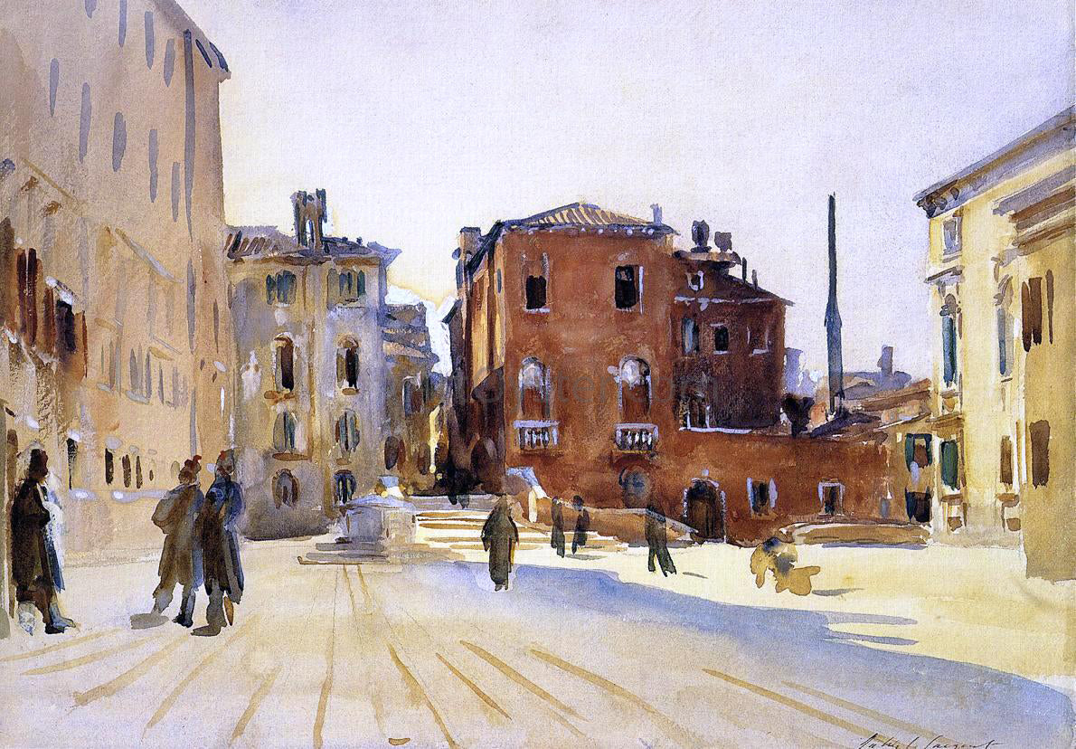John Singer Sargent Campo Dei Gesuiti - Hand Painted Oil Painting