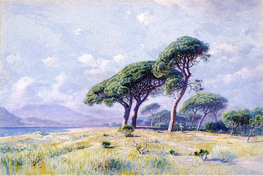 William Stanley Haseltine Cannes - Hand Painted Oil Painting