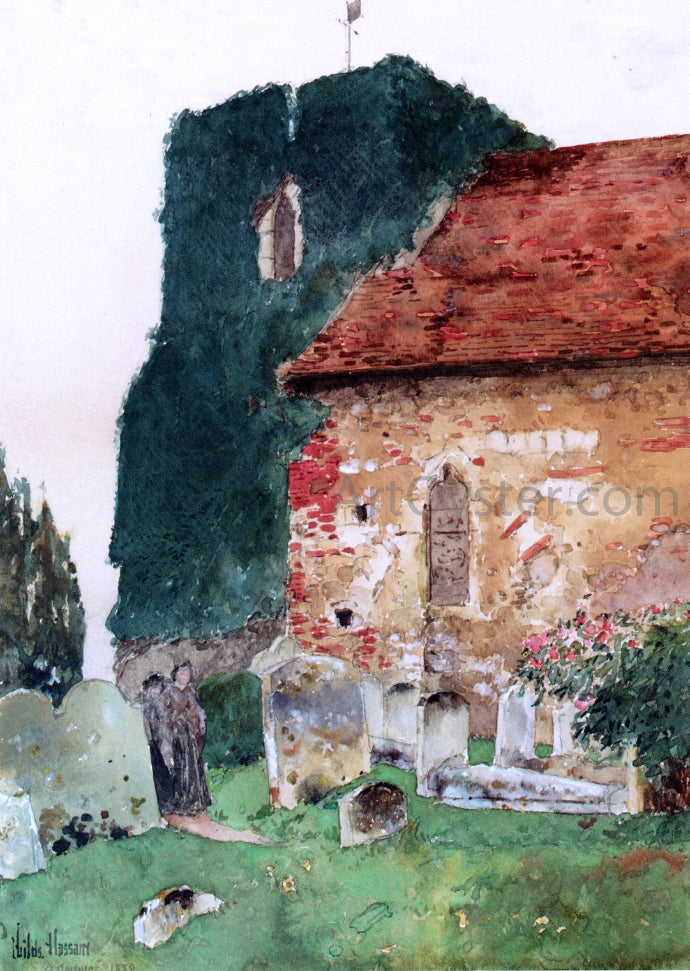 Frederick Childe Hassam Canterbury - Hand Painted Oil Painting