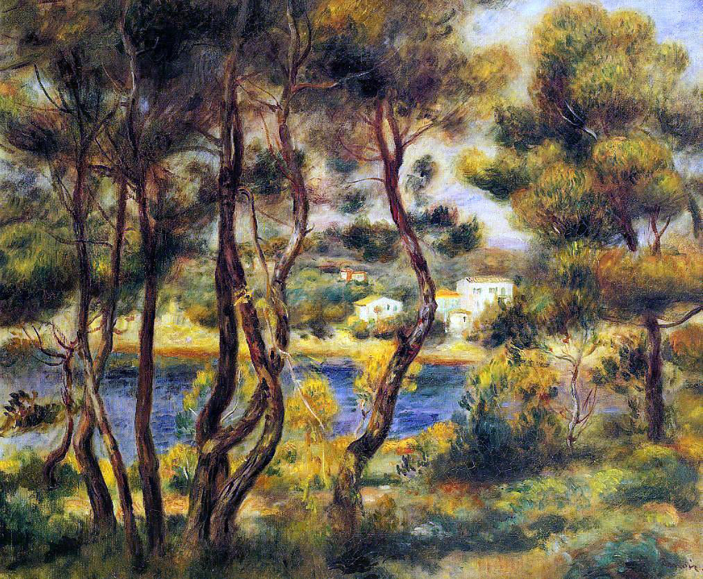 Pierre Auguste Renoir Cape Saint-Jean - Hand Painted Oil Painting