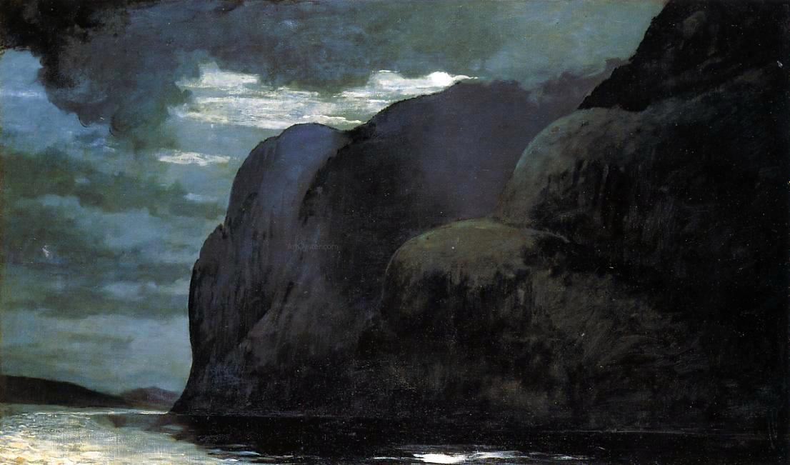 Winslow Homer Cape Trinity, Saguenay River - Hand Painted Oil Painting