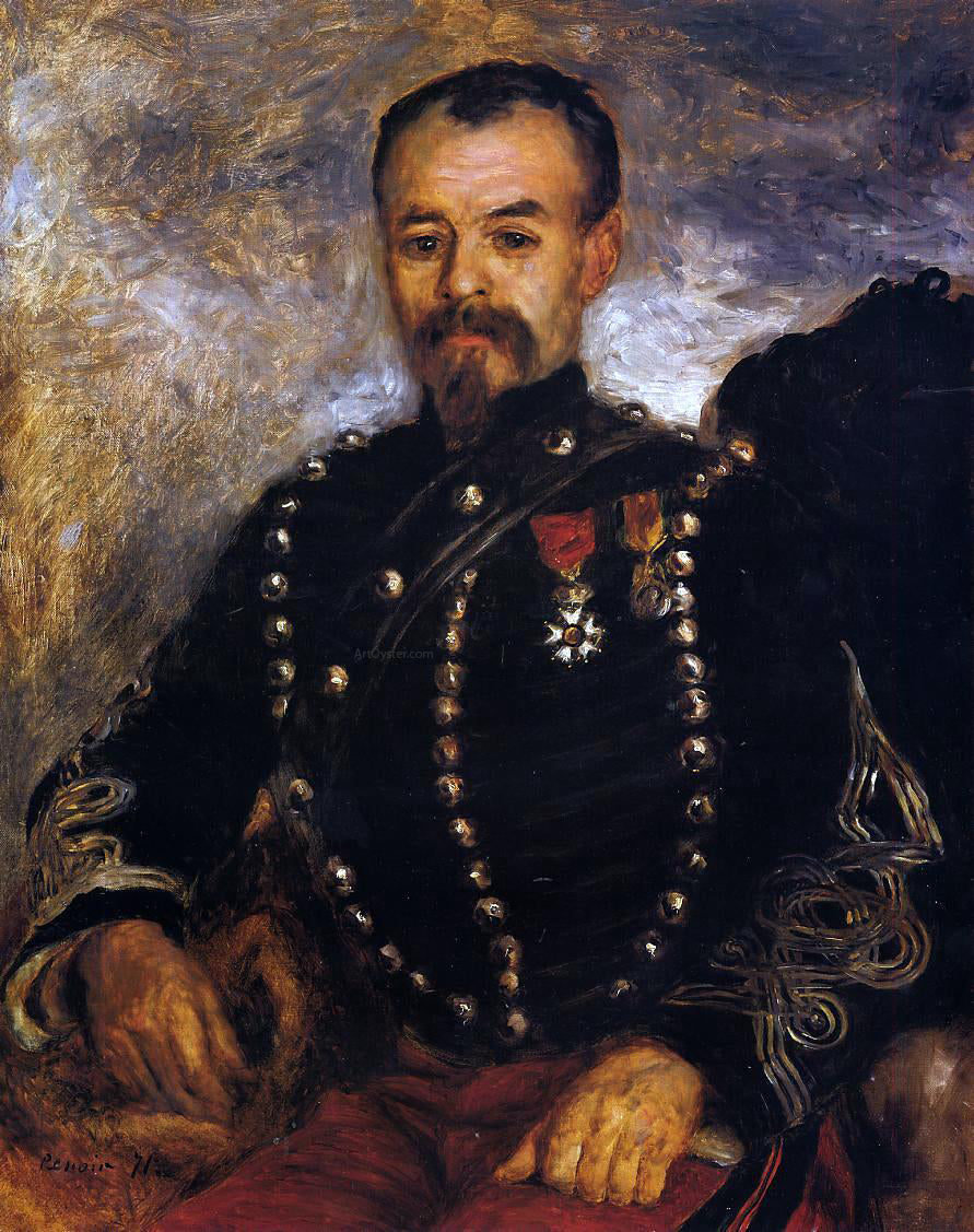  Pierre Auguste Renoir Captain Edouard Bernier - Hand Painted Oil Painting