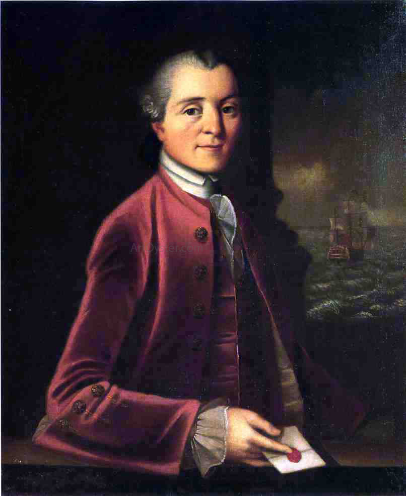 Henry Benbridge Captain Gordon - Hand Painted Oil Painting