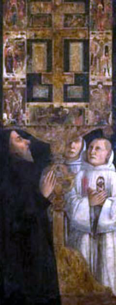Gentile Bellini Cardinal Bessarion with the Bessarion Reliquary - Hand Painted Oil Painting