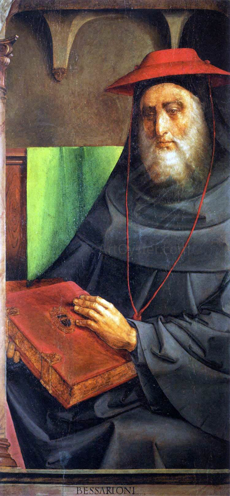 Joos Van Wassenhove Cardinal Bessarione - Hand Painted Oil Painting