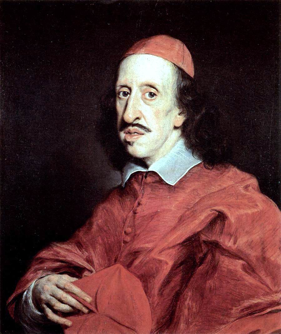 Baciccio Cardinal Leopoldo de' Medici - Hand Painted Oil Painting