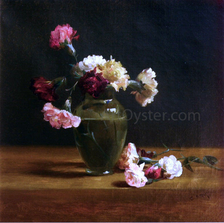Charles Ethan Porter Carnations - Hand Painted Oil Painting
