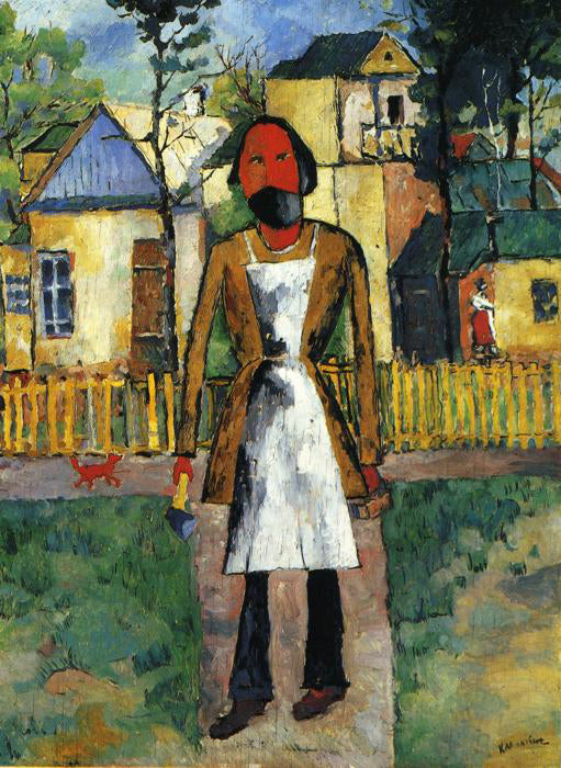 Kazimir Malevich Carpenter - Hand Painted Oil Painting