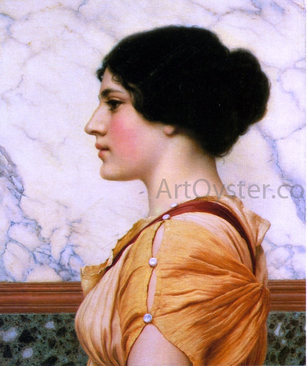 John William Godward Cassotis - Hand Painted Oil Painting