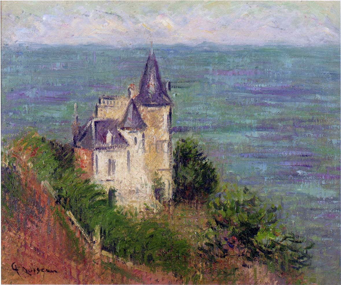 Gustave Loiseau Castle by the Sea - Hand Painted Oil Painting