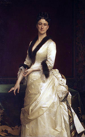 Alexandre Cabanel Catharine Lorillard Wolfe (1828-1887) - Hand Painted Oil Painting