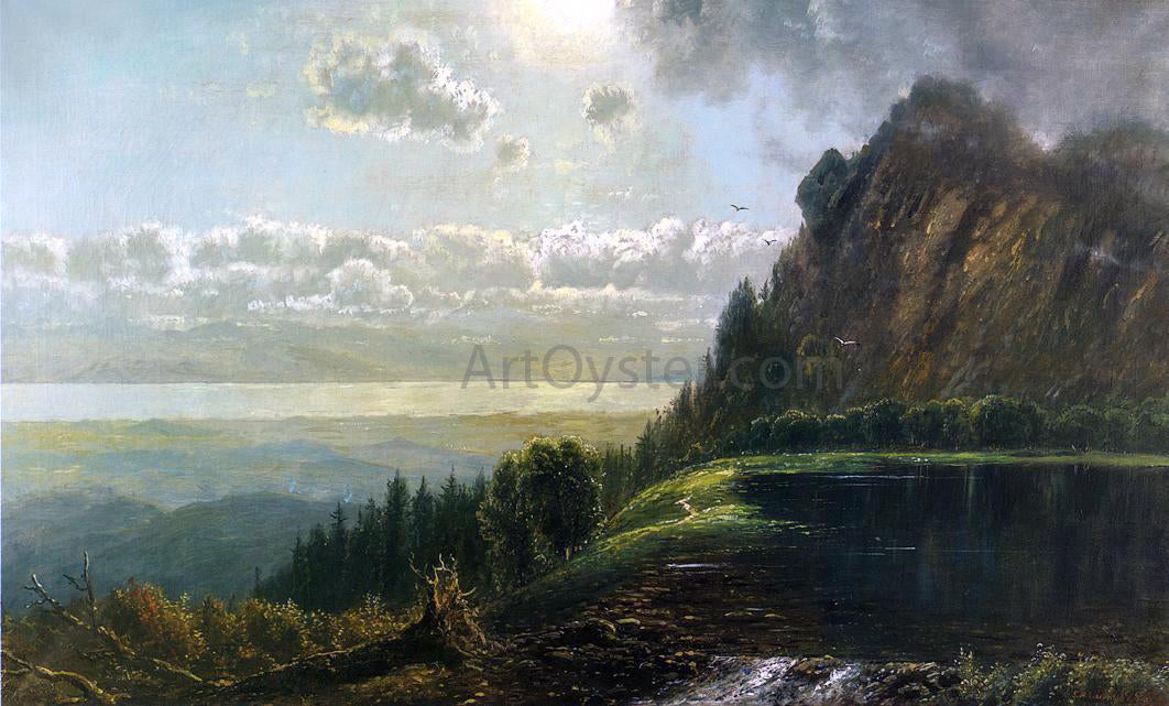 Edmund Darch Lewis Catskill Landscape - Hand Painted Oil Painting