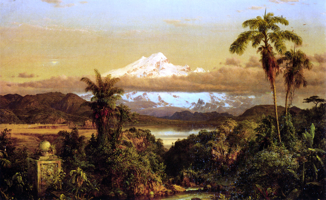 Frederic Edwin Church Cayambe - Hand Painted Oil Painting