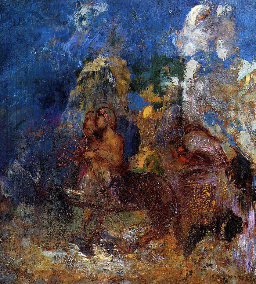  Odilon Redon Centaurs - Hand Painted Oil Painting