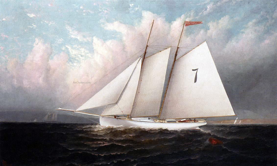 Elisha J. Taylor Baker Centennial Polot Boat #7 - Hand Painted Oil Painting