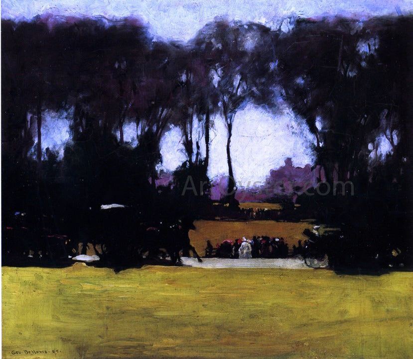  George Wesley Bellows Central Park - Hand Painted Oil Painting