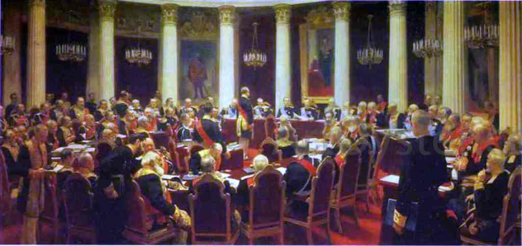 Ilia Efimovich Repin Ceremonial Meeting of the State Council - Hand Painted Oil Painting