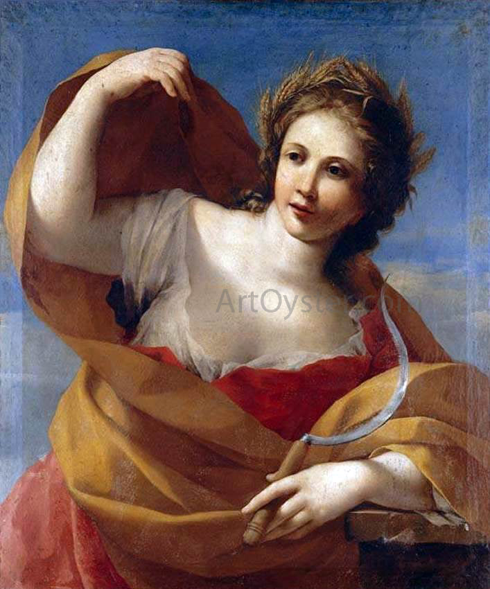  Giovanni Francesco Romanelli Ceres - Hand Painted Oil Painting
