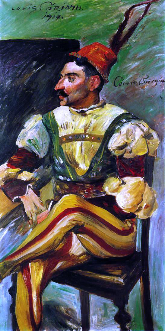 Lovis Corinth Cesare Borgia (Arthur Kraft) - Hand Painted Oil Painting