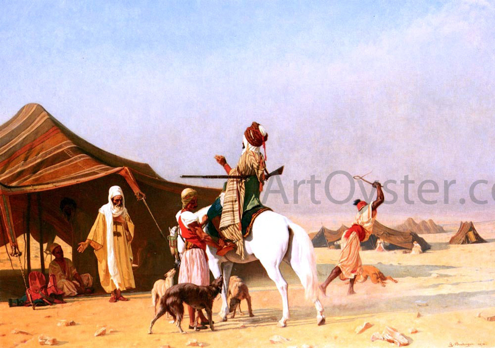  Gustave Rodolphe Boulanger C'est Un Emir - Hand Painted Oil Painting