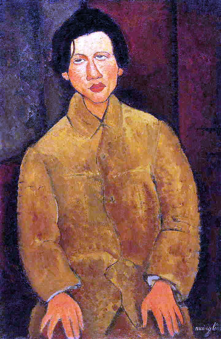  Amedeo Modigliani Chaim Soutine - Hand Painted Oil Painting
