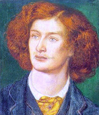 Dante Gabriel Rossetti Charles Algernon Swinburne - Hand Painted Oil Painting