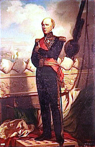 Charles Zacharie Landelle Charles Baudin, Amiral de France - Hand Painted Oil Painting
