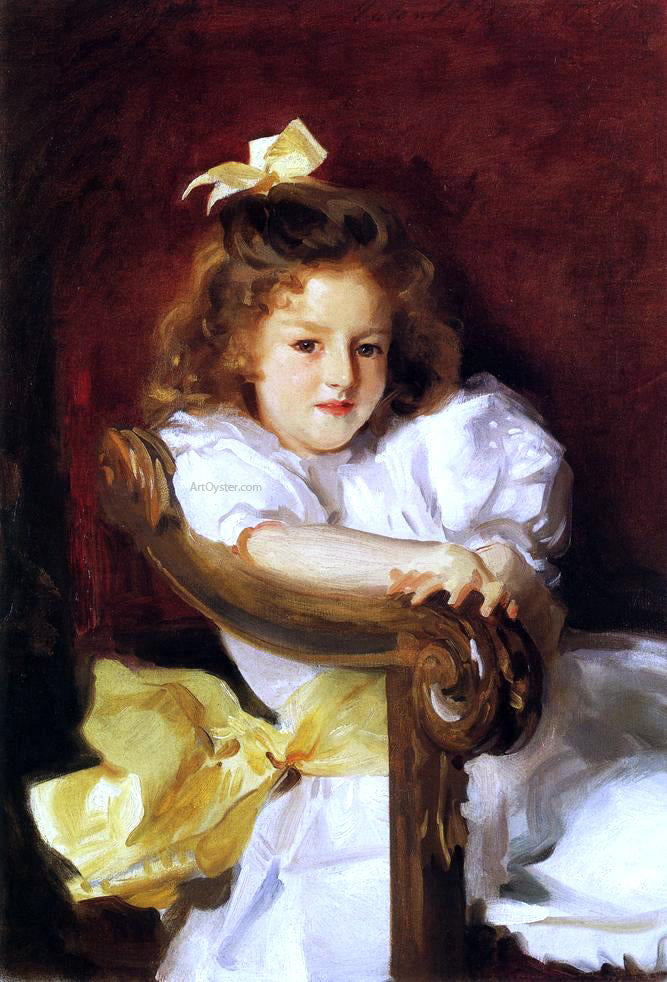 John Singer Sargent Charlotte Cram - Hand Painted Oil Painting