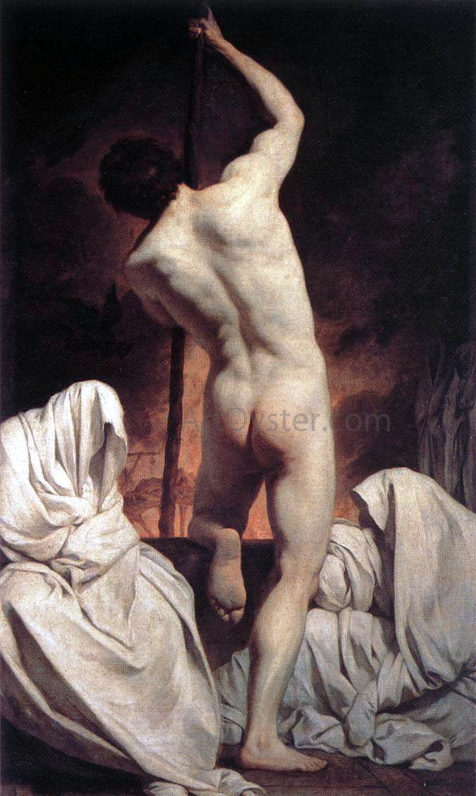 Pierre Subleyras Charon Ferrying the Shades - Hand Painted Oil Painting