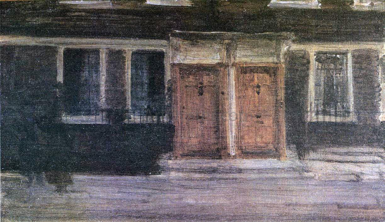 James McNeill Whistler Chelsea Houses - Hand Painted Oil Painting
