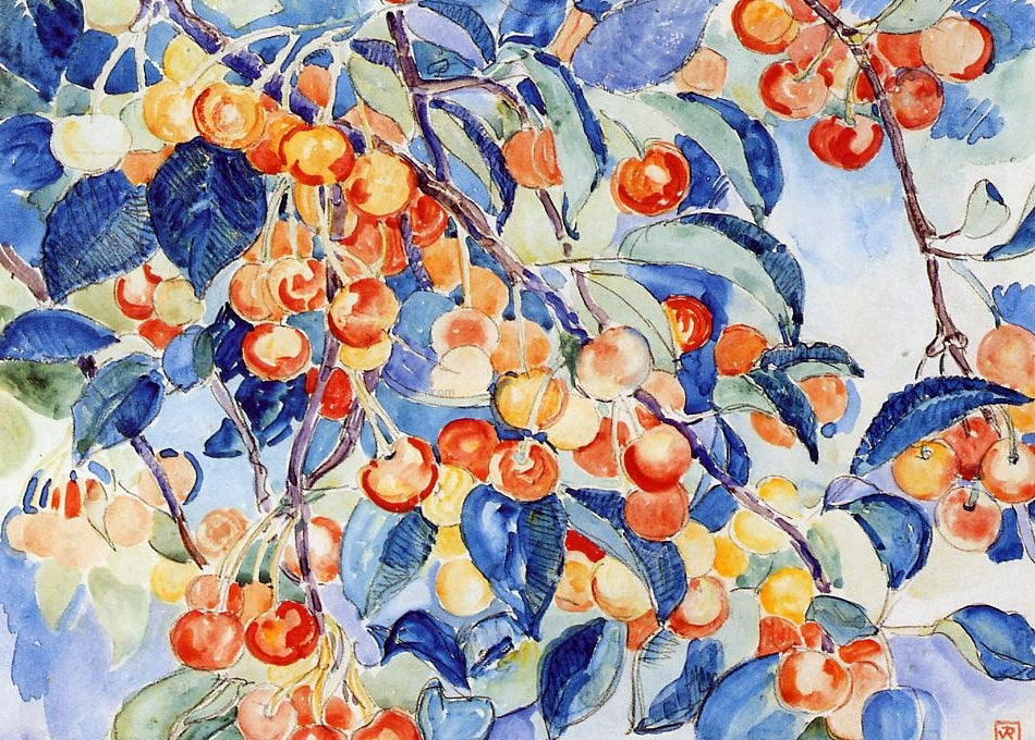 Theo Van Rysselberghe Cherries - Hand Painted Oil Painting