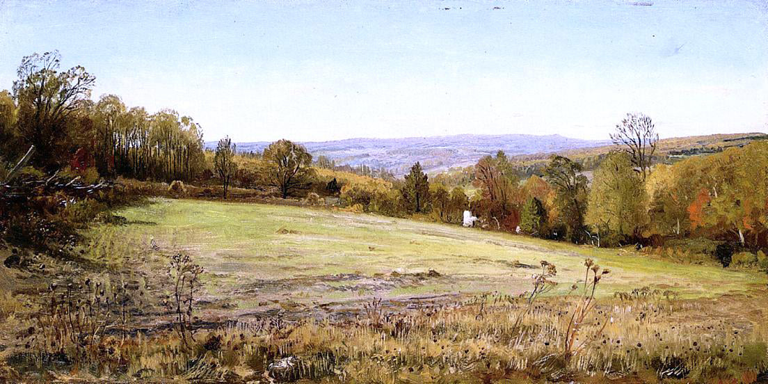  William Trost Richards Chester County Landscape - Hand Painted Oil Painting
