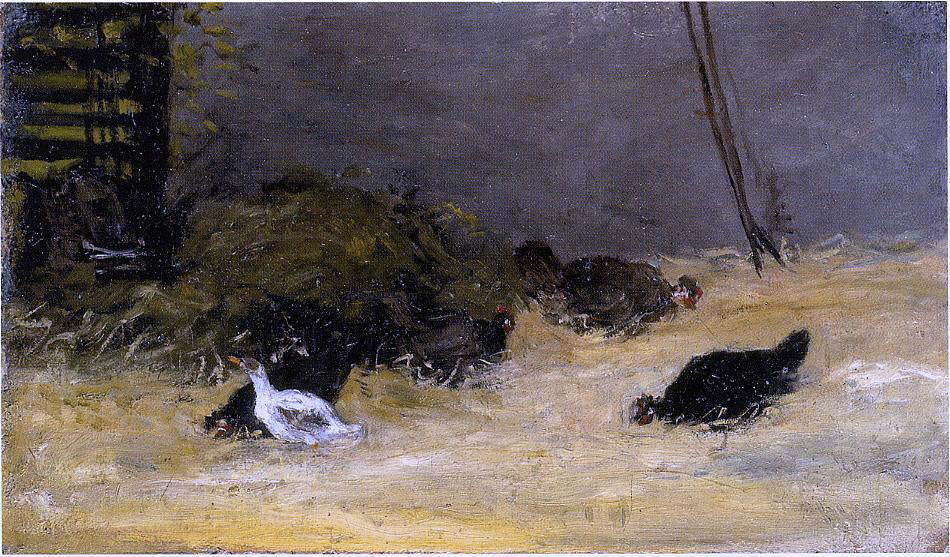 Paul Gauguin Chicken Coup - Hand Painted Oil Painting