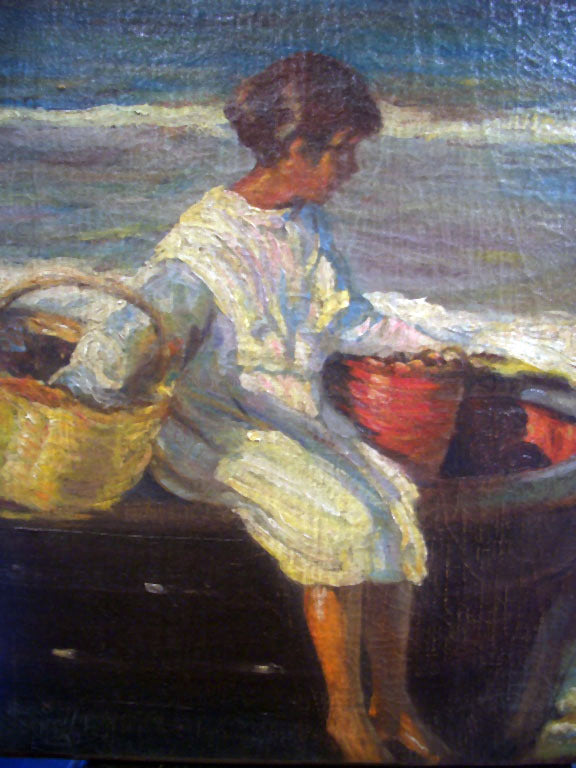 Mongrell Torrent Children - Hand Painted Oil Painting