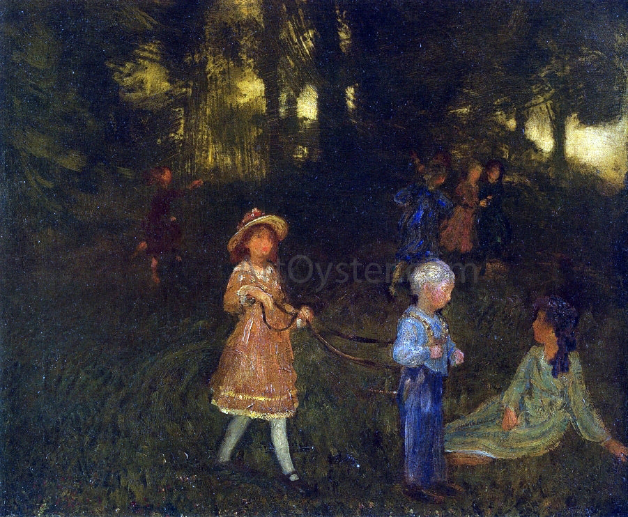  Arthur B Davies Children Playing - Hand Painted Oil Painting