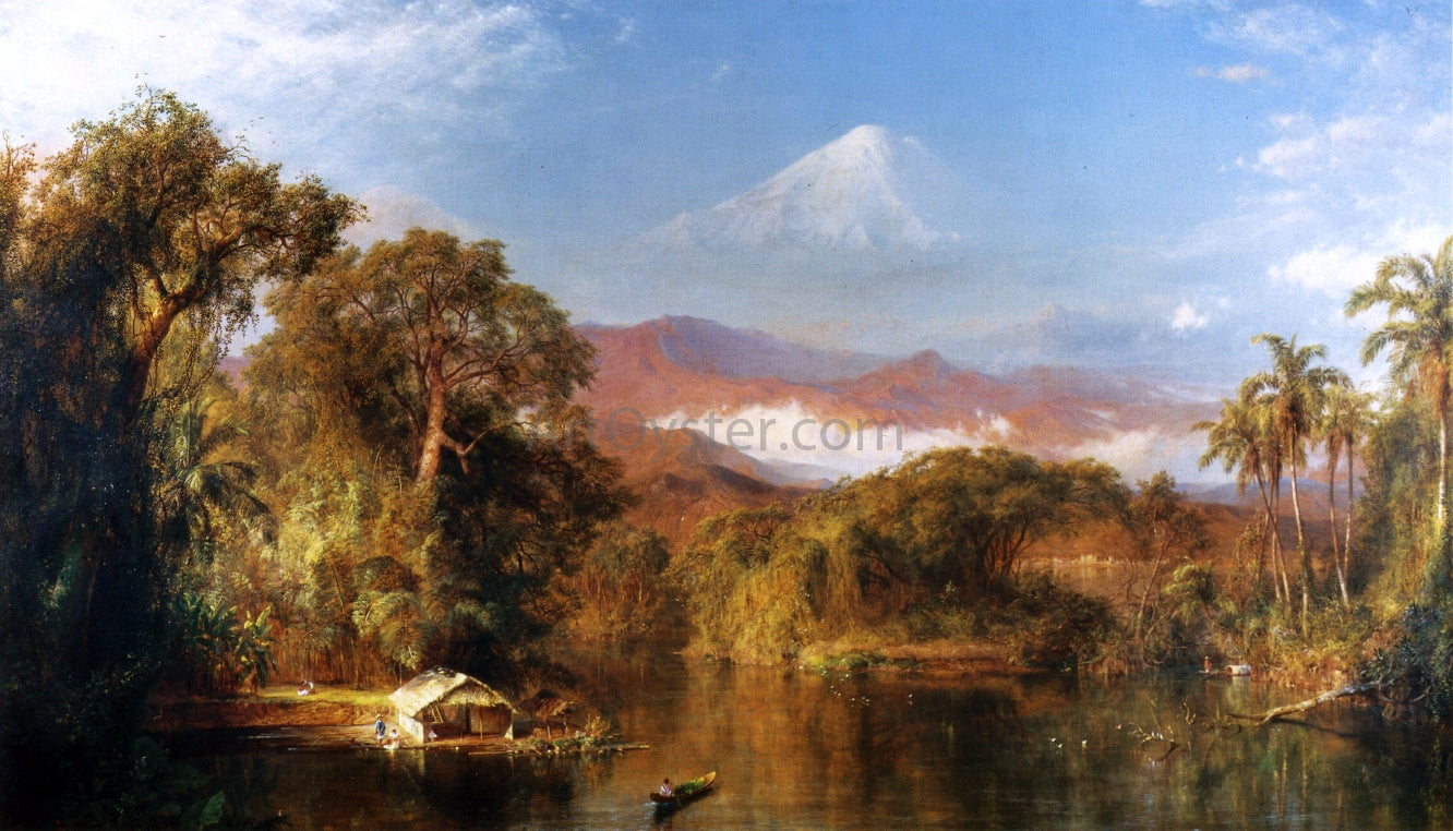 Frederic Edwin Church Chimborazo - Hand Painted Oil Painting