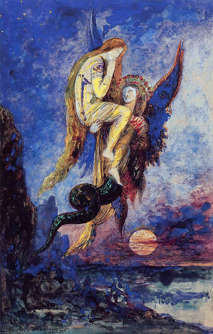  Gustave Moreau Chimera - Hand Painted Oil Painting