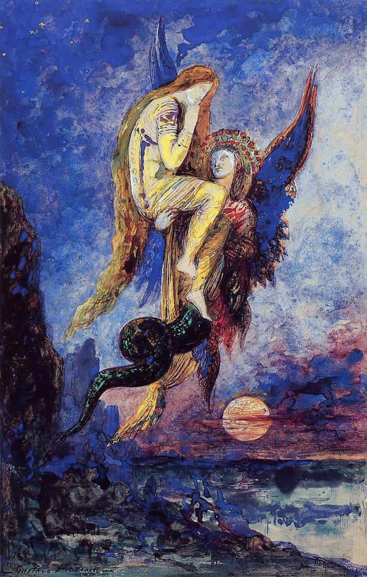 Gustave Moreau Chimera - Hand Painted Oil Painting