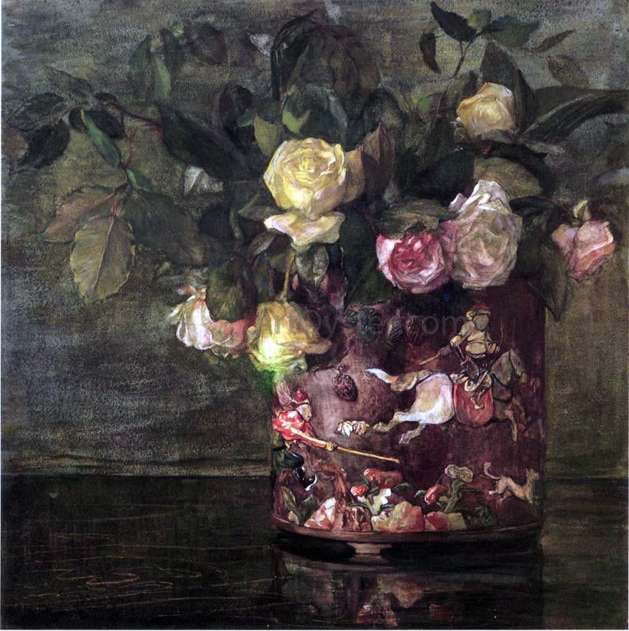 John La Farge Chinese Pi-Tong - Hand Painted Oil Painting