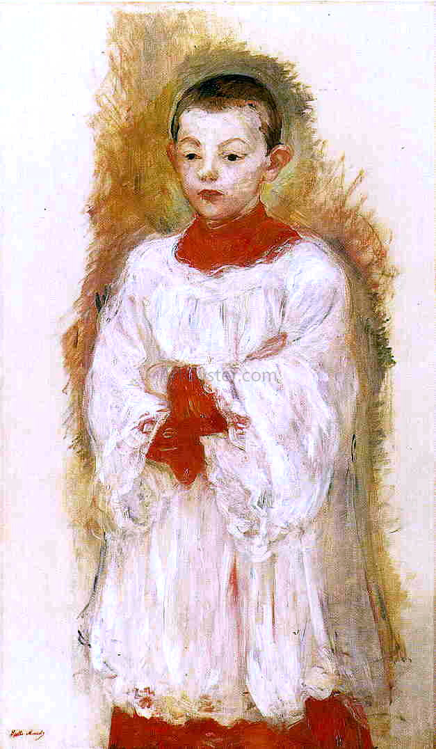 Berthe Morisot Choir Boy - Hand Painted Oil Painting