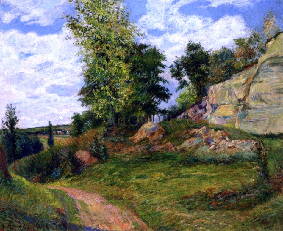 Paul Gauguin Chou Quarries at Pontoise - I - Hand Painted Oil Painting