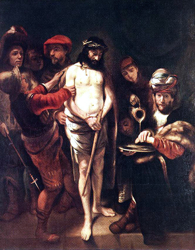 Nicolaes Maes Christ before Pilate - Hand Painted Oil Painting