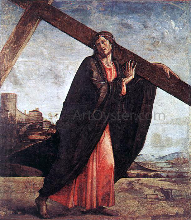  Alvise Vivarini Christ Carrying the Cross - Hand Painted Oil Painting