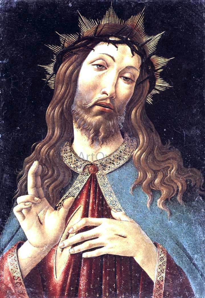  Sandro Botticelli Christ Crowned with Thorns - Hand Painted Oil Painting