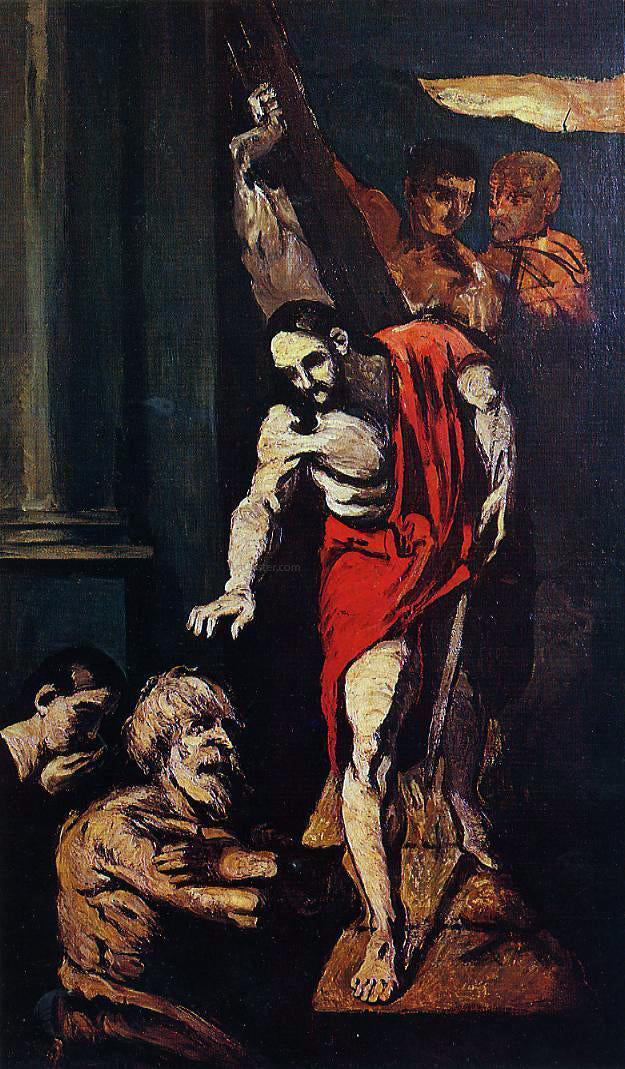 Paul Cezanne Christ in Limbo - Hand Painted Oil Painting
