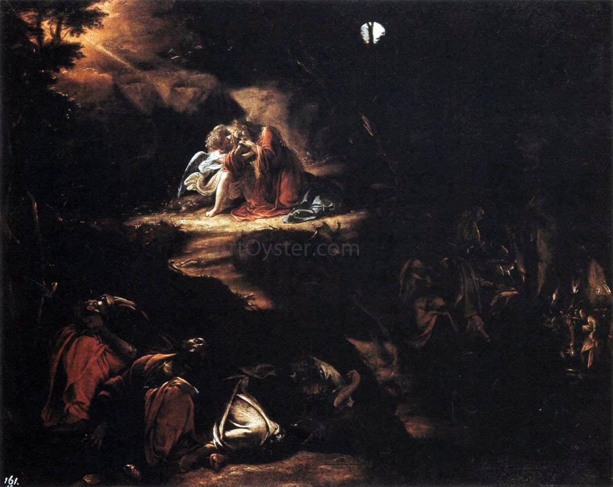 Orazio Borgianni Christ in the Garden of Gethsemane - Hand Painted Oil Painting
